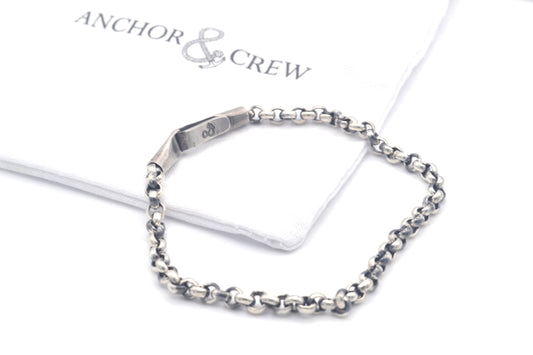 Spinnaker Sail Silver Bracelet - Recycled Silver