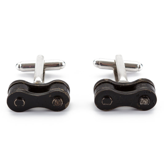 Recycled Bicycle Chain Cufflinks